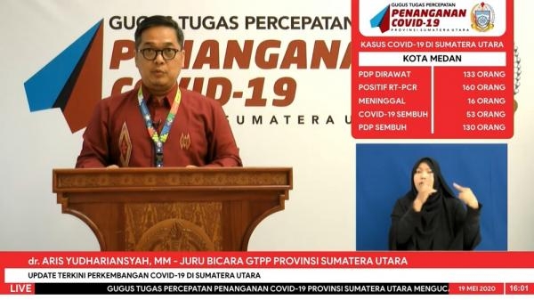 GTPP Covid-19 Sumut Apresiasi Kesadaran Masyarakat Hadapi Covid-19